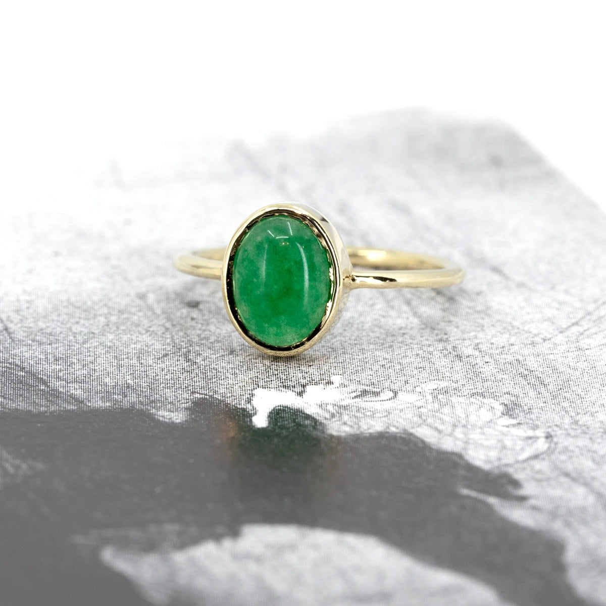 Jade and ruby ring discount