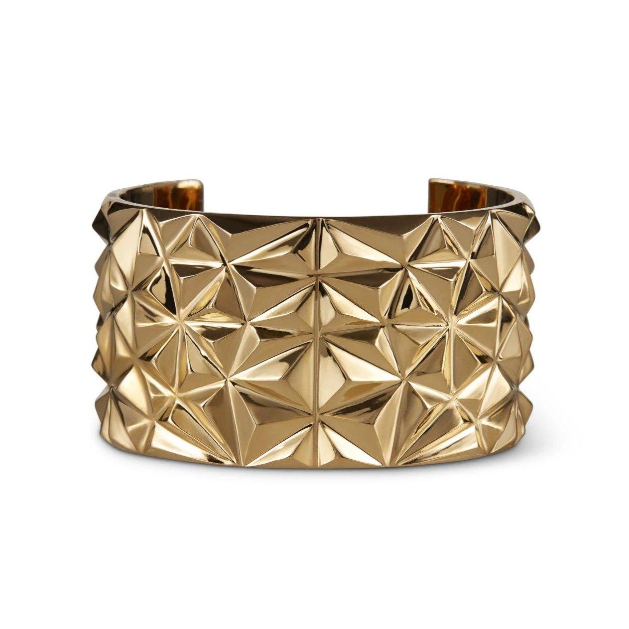Statement bracelet. Gold plated, silver jewelry. Fine Jewelry